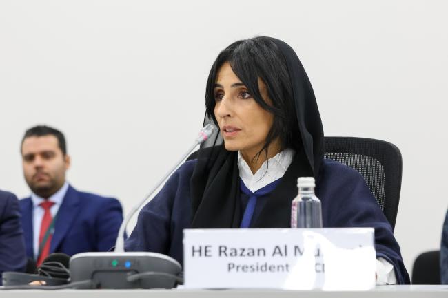 Razan Al Mubarak, President, International Union for Conservation of Nature (IUCN) 