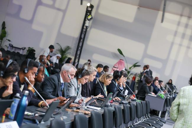 View of the dais during the Joint CRIC & CST plenary 