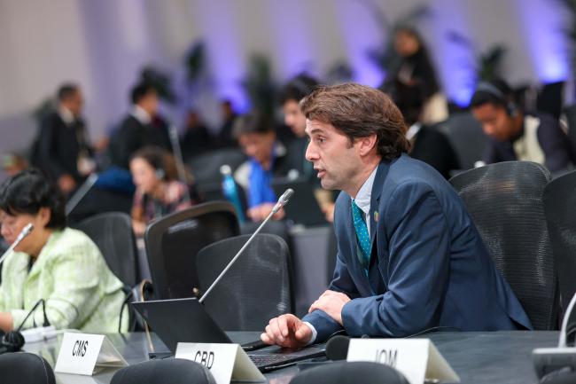 Tristan Tyrrell, Convention on Biological Diversity (CBD) 