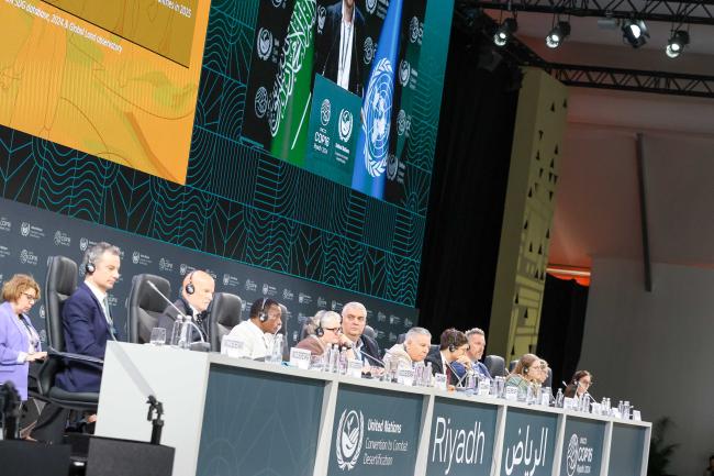 View of the dais during the Joint CRIC & CST plenary 