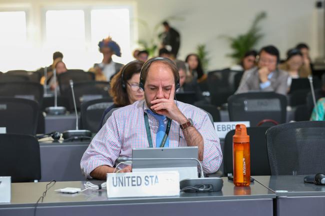 Delegates during COW 