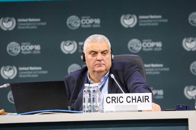 CRIC Chair Mirko Knežević, Montenegro