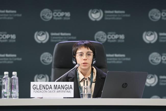 Glenda Inés Mangia, Fundación Cauce, Argentina 
