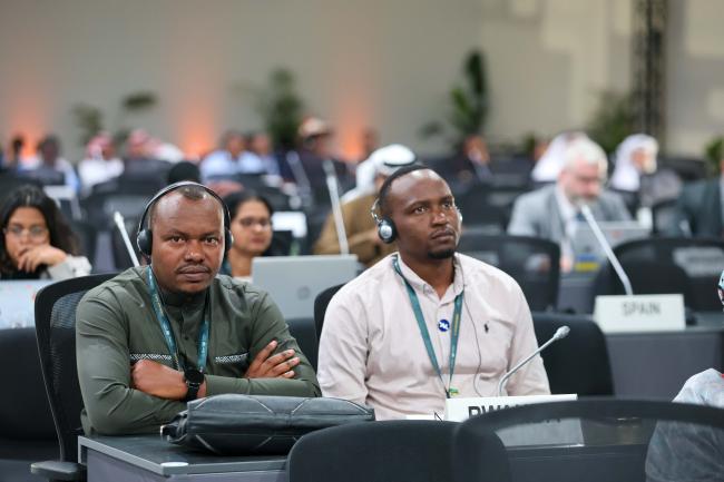 Delegates from Rwanda 