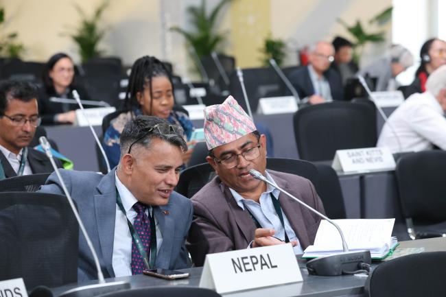 Delegates from Nepal