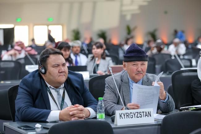 Delegates from Kyrgyzstan 