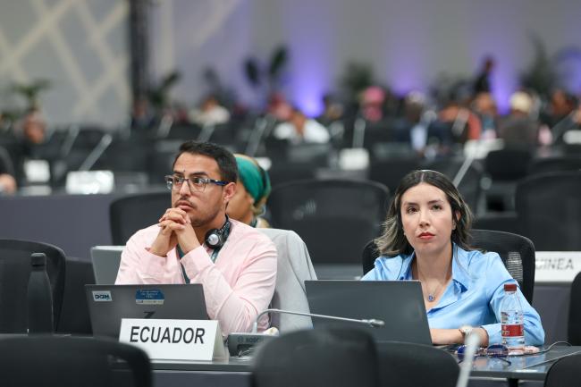 Delegates from Ecuador 