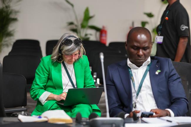 Delegates during the Open Dialogue Session 