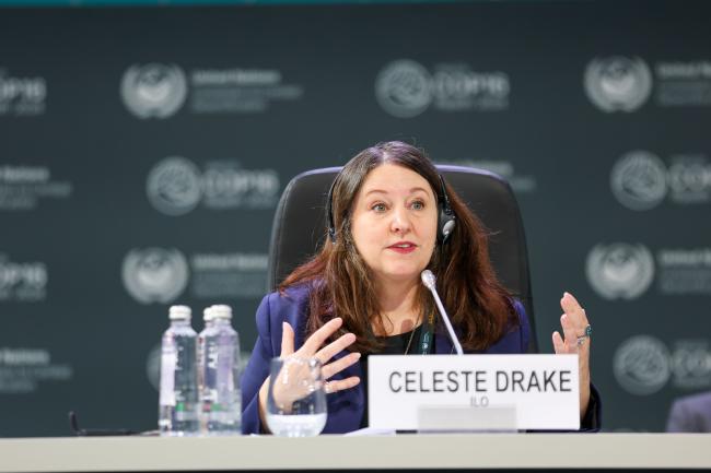 Celeste Drake, International Labour Organization (ILO)