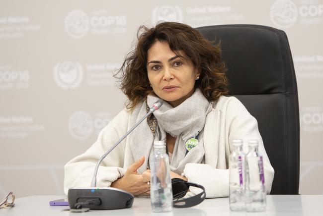 Iara Bueno Giacomini, Director of River Basin Rehabilitation, Access to Water and Multiple use of Water Resources - Freshwater Challenge - unccd-cop16-10dec2024