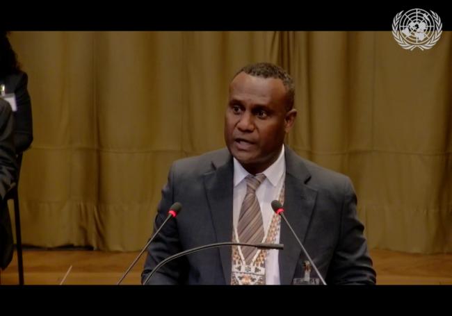 Ilan Kiloe, Legal Counsel, Melanesian Spearhead Group