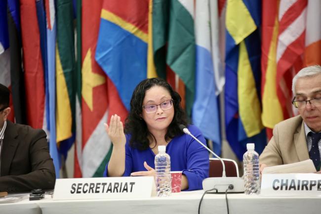 Jennifer Conje, ITTO Secretariat