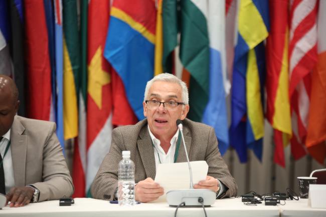 CRF Chair Jorge Mario Rodríguez Zúñiga (Costa Rica)