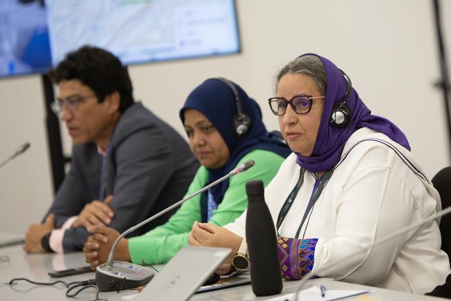 Najwa Es-Siari, Moroccan Biodiversity and Livelihoods Association (MBLA) - Locally led landscape management - GEF SGP - UNCCD COP16 - 7Dec2024