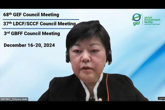 Chizuru Aoki, GEF Secretariat
