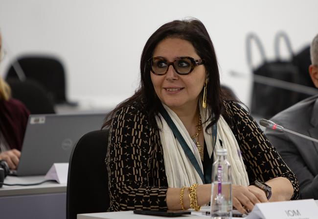 Rania Sharshr, Climate Action Director, IOM - EMG UNCCD COP16 - 4Dec2024