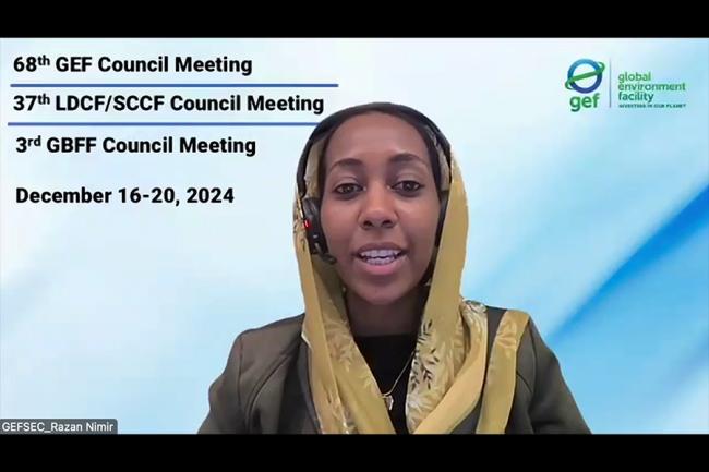 Razan Nimir, GEF Secretariat