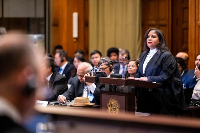 Sherise Gayle, Jamaica - (photo by ICJ/CIJ | Frank van Beek)