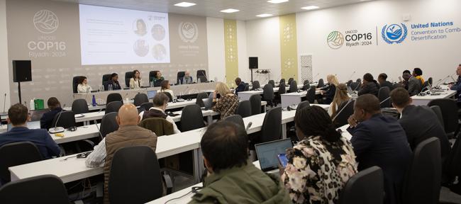 View of the room - Freshwater Challenge - unccd-cop16-10dec2024