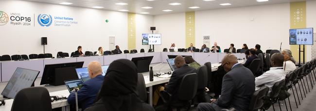 View of the room - Agriculture and Conservation - IUCN Report - UNCCD COP16 - 5Dec2024