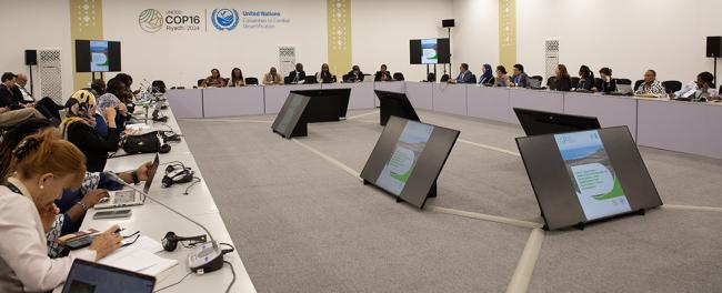 View of the room 4 - Implementation of the Great Green Wall strategy - GEF SGP - UNCCD COP16 - 7Dec2024