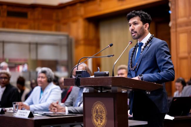 Vishal Prasad, Director, Pacific Island Students Fighting Climate Change