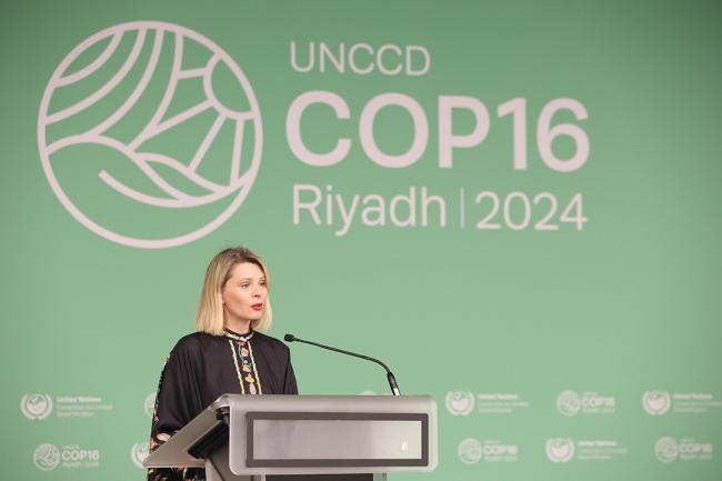 Xenya Scanlon, Chief of Communications, External Relations and Partnerships, UNCCD  - Fashion4Land - 4Dec2024