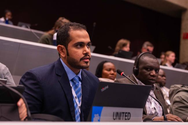 Ahmed Alhemeiri, United Arab Emirates - CITES_SC78_6feb2025-photo