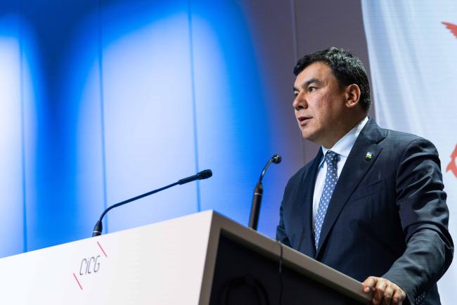 Aziz Abdukhakimov, Minister of Ecology, Environmental Protection and Climate Change, Uzbekistan - CITES_SC78_3feb2025-photo