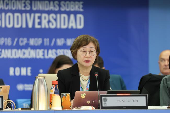 COP 16 Secretary Jihyun Lee