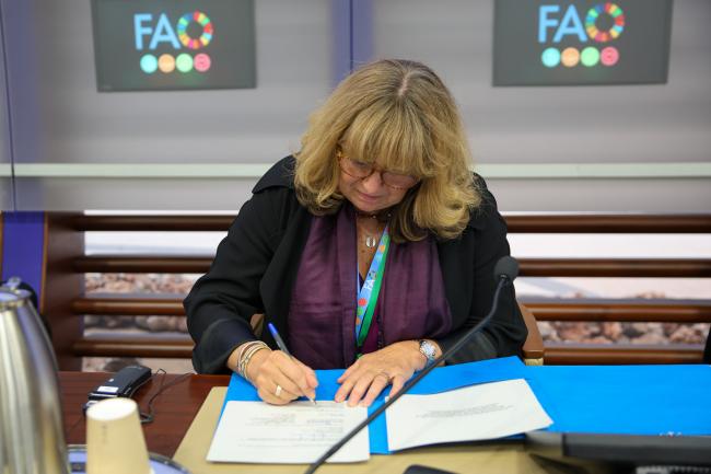 CBD Executive Secretary Astrid Schomaker