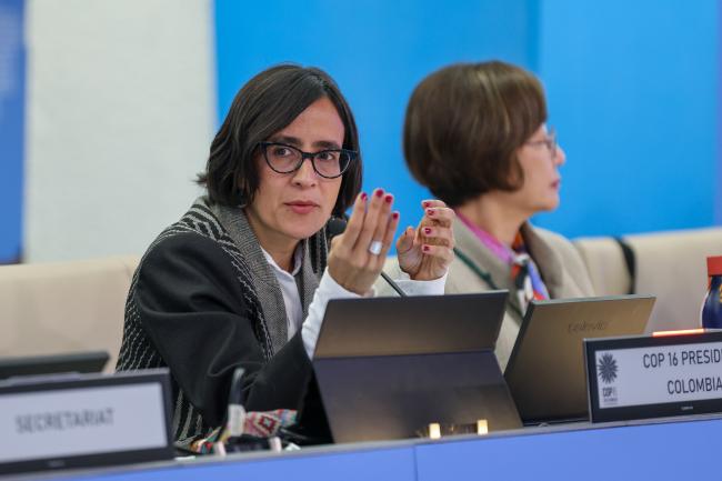 COP 16 President Susana Muhamad, Colombia