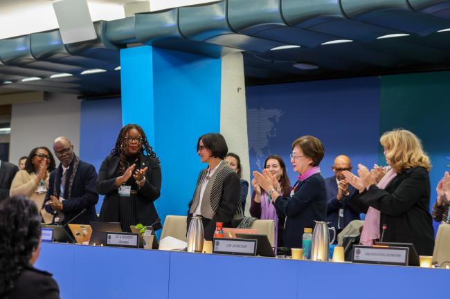 COP 16 President Susana Muhamad, Colombia, congratulated for her dedication and leadership