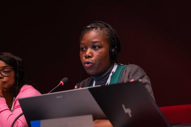 Carla Louise Mousset Moumbolou, Gabon - CITES_SC78_6feb2025-photo