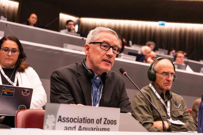 Craig Hoover, Association of Zoos and Aquariums - CITES_SC78_8feb2025-photo