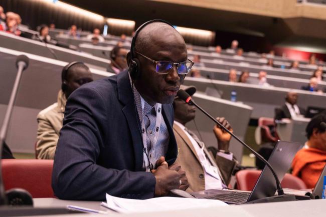 Daniel Manga, Senegal - CITES_SC78_8feb2025-photo
