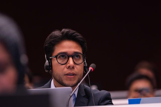 David Alejandro Veintimilla Yánez, Ecuador - CITES_SC78_5feb2025-photo