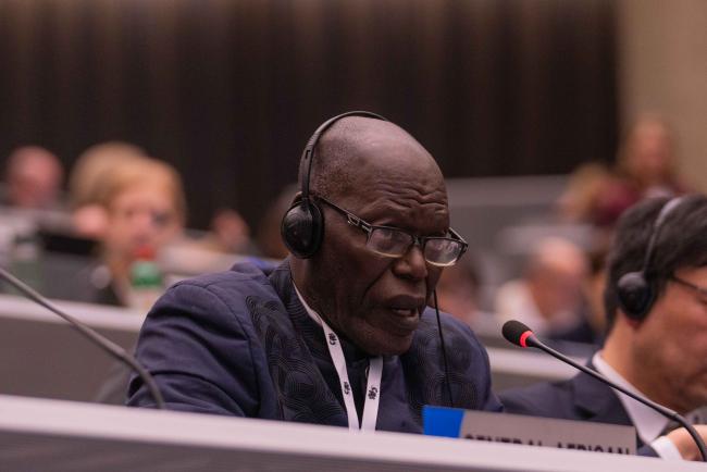 David Ouangando Central African Republic - CITES_SC78_4feb2025-photo
