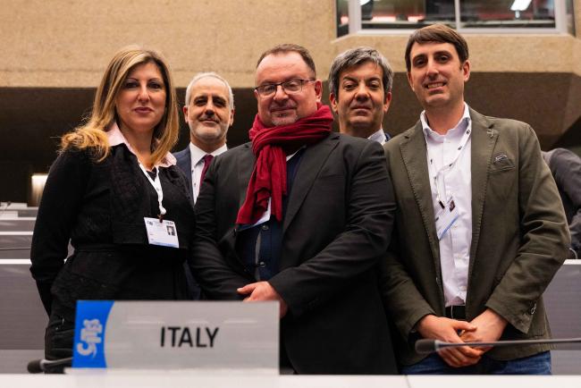Delegation from Italy - CITES_SC78_3feb2025-photo