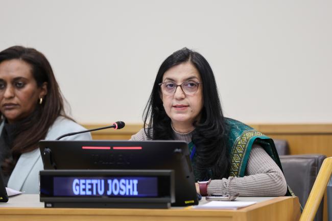 Geetu Joshi, Advisor, Department of Economic Affairs, Ministry of Finance, India
