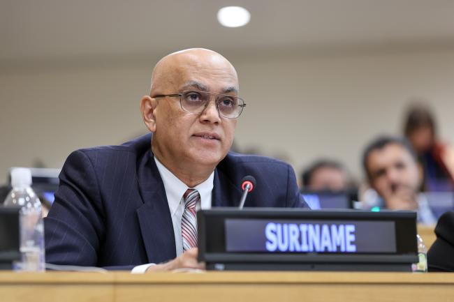 Sunil Sitaldin, Suriname