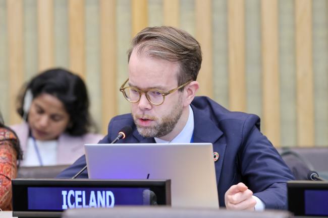 Oddur Stefánsson, Iceland