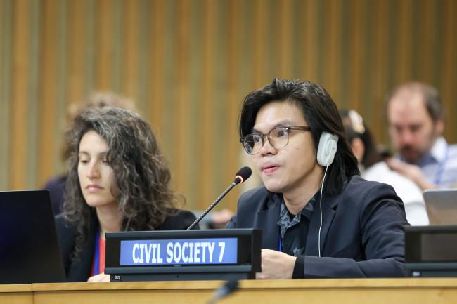 Rodolfo Lahoy, IBON international 