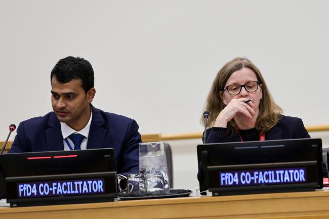 Co-Facilitators Kaushal Kishor Ray, Nepal, and Merete Fjeld Brattested, Norway