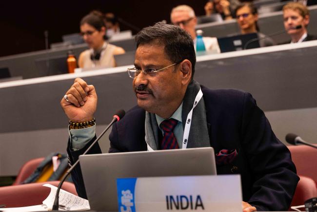 Gobind Sagar Bhardwaj, India - CITES_SC78_3feb2025-photo