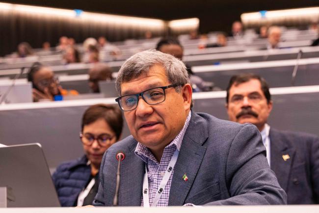 Hesiquio Benítez-Díaz, Mexico - CITES_SC78_8feb2025-photo