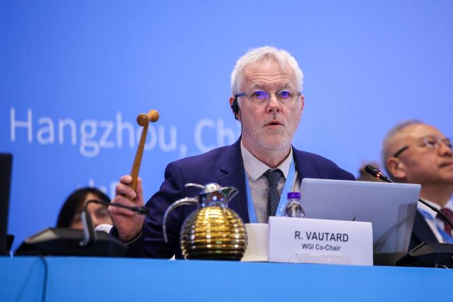 WG I Co-Chair Robert Vautard, France 