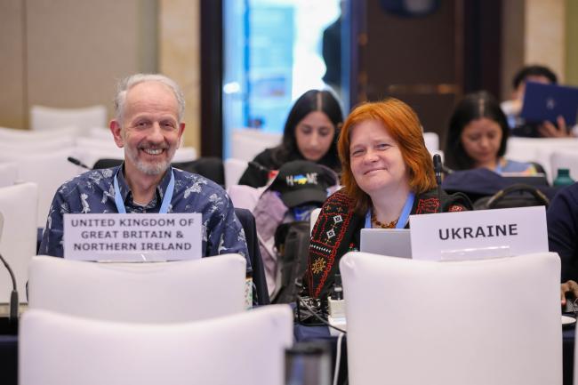 Richard Jones, UK, and Svitlana Krakovska, Ukraine 