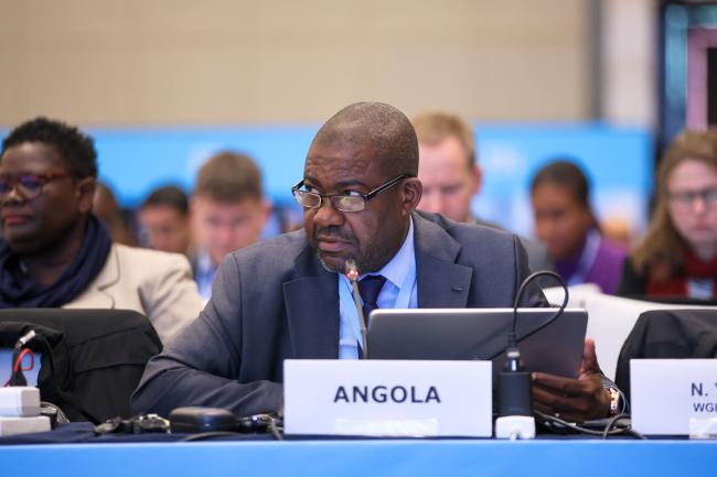 Luís Constantino, Angola