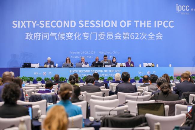 View of the dais WG II 
